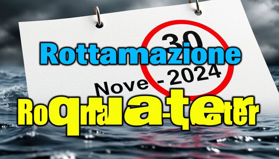 Rottamazione cartelle novembre: guida per pagare la sesta rata facilmente