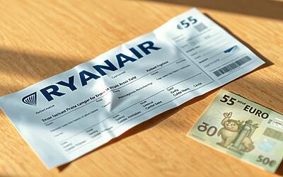Ryanair rimborserà oltre 1,5 milioni per costi extra di check-in online