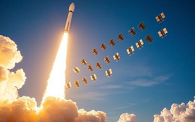 SpaceX lancia 20 nuovi satelliti per espandere la rete Starlink globale