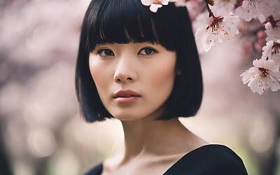 Tagli capelli con frangia: scopri il fascino delle japanese bangs per il 2023