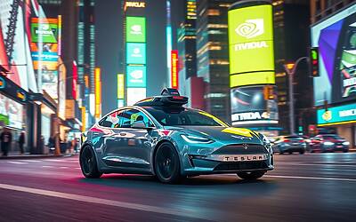 Tesla e Nvidia collaborano per rivoluzionare la guida autonoma del futuro