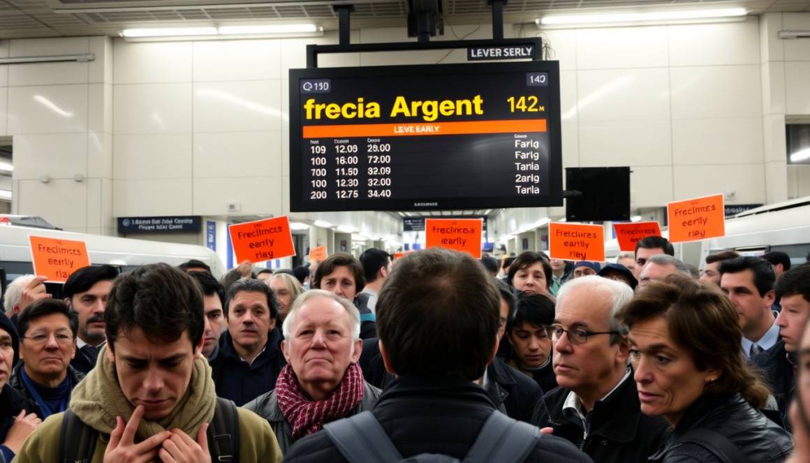 Treno Frecciargento anticipa di 50 minuti, passeggeri sconcertati per l'assenza di avviso