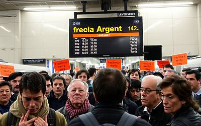 Treno Frecciargento anticipa di 50 minuti, passeggeri sconcertati per l'assenza di avviso