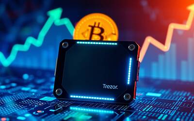 Trezor registra vendite settimanali di wallet in crescita del 600% con Bitcoin vicino ai 0.000