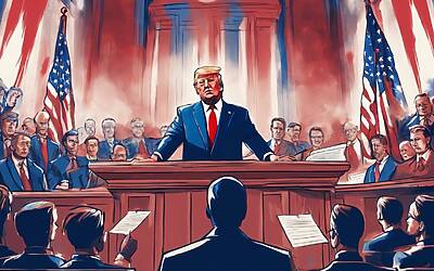 Trump contro CBS: denuncia da 10 miliardi per intervista a Harris falsificata