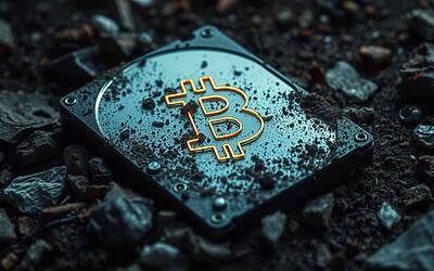 Uomo perde 500 milioni di dollari in Bitcoin dopo che ex gli butta hard disk
