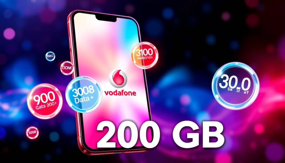 Vodafone Silver: offerta imperdibile a 7 euro al mese con 200 GB