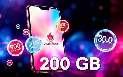 Vodafone Silver: offerta imperdibile a 7 euro al mese con 200 GB