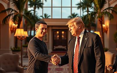 Zuckerberg incontra Trump: un passo verso la riconciliazione tra Meta e USA