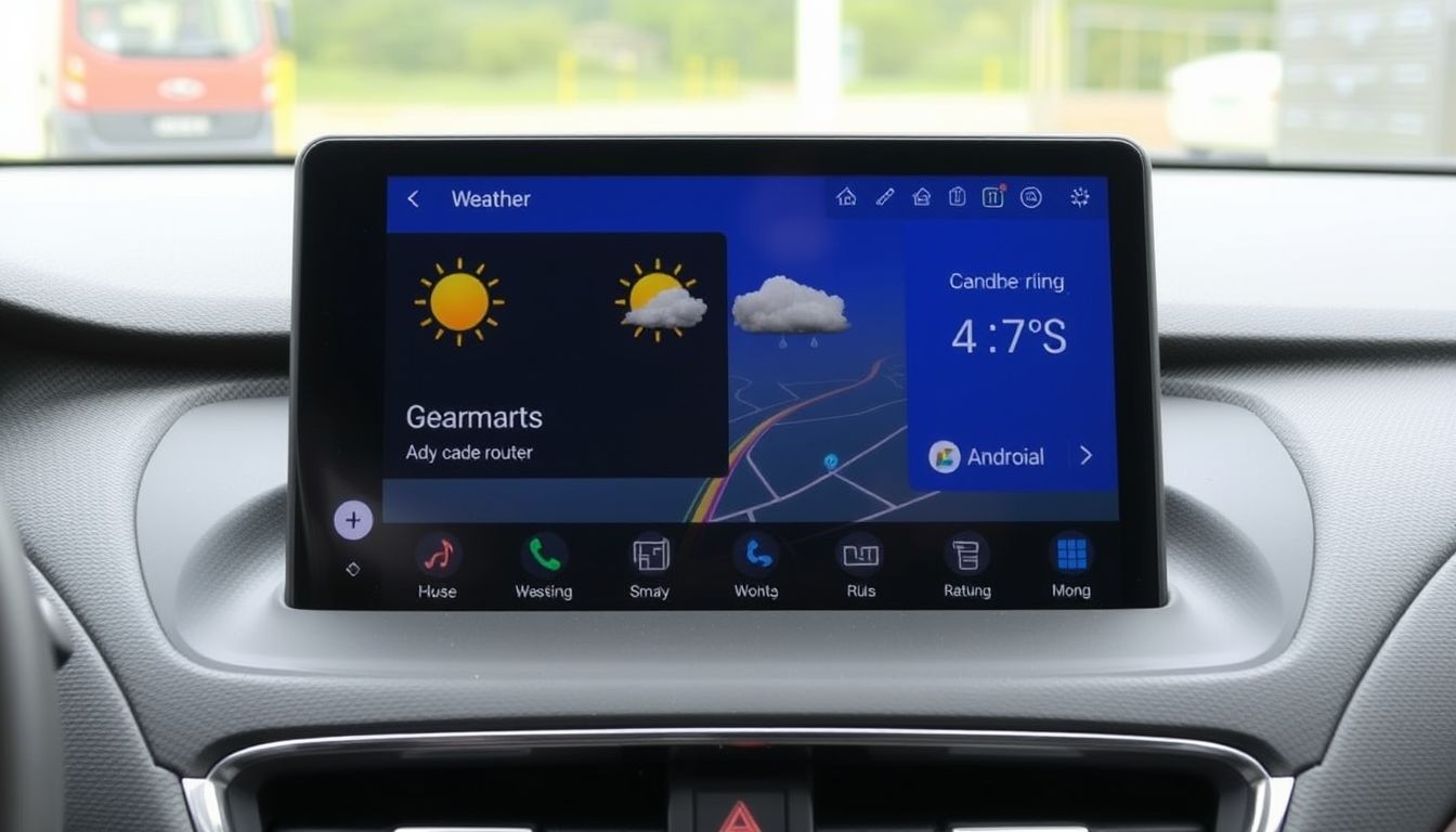 Android Auto ora supporta le app meteo: scopri come sfruttare subito questa novità senza attese