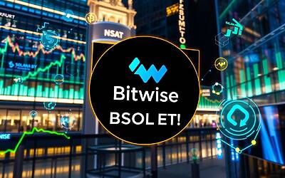 Bitwise introduce ETP di staking Solana in Europa mentre USA rallenta l'approvazione