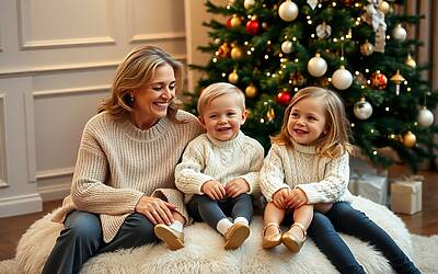 Charlene di Monaco rivela la sua intimità con la cartolina di Natale familiare