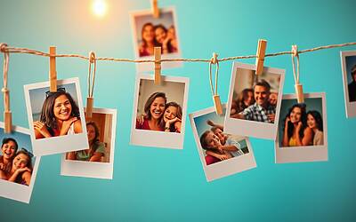 Collage per condividere i momenti più belli e speciali della tua vita