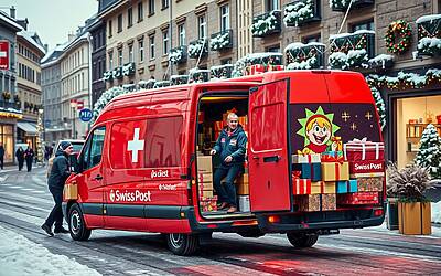 Consegna di pacchi: 7.5 milioni di spedizioni durante i giorni di sconto in Svizzera