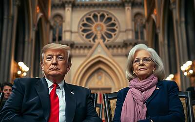 Conversazione tra Donald Trump e Jill Biden all'inaugurazione di Notre Dame svelata