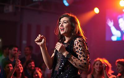 Dilettanti allo sbaraglio in diretta con l'orchestra del maestro De Amicis