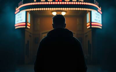 Fedez sorprende a Sanremo con un'uscita improvvisa e immagini da solo per la copertina