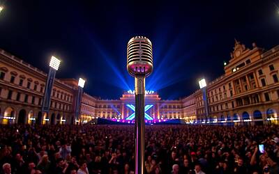 Finale di X Factor con 4 concorrenti, 3 manche e Robbie Williams a Napoli