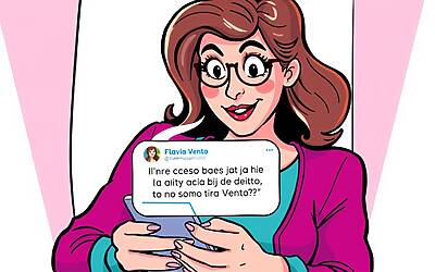 Flavia Vento risponde alle parole di Teo Mammucari con sorpresa e ironia