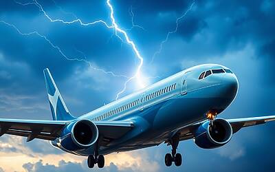 Fulmine colpisce volo Napoli-Palermo: la paura durante l'atterraggio inaspettato