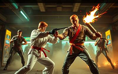 GI Joe sbarca nel mondo dei picchiaduro vintage con guerriglia e azione intensa