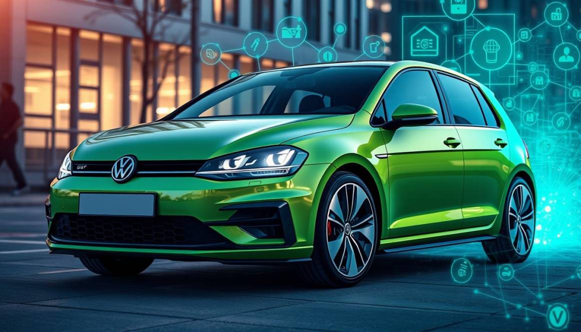 Golf elettrica Volkswagen avvia una rivoluzione tecnologica nel mondo delle auto sostenibili e innovative