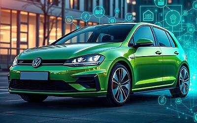 Golf elettrica Volkswagen avvia una rivoluzione tecnologica nel mondo delle auto sostenibili e innovative