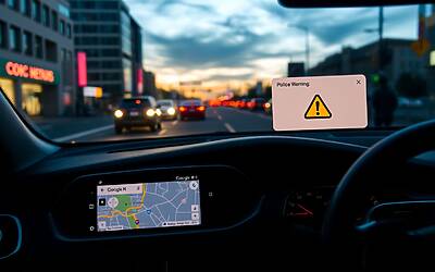 Google Maps integra i report di Waze su Android Auto per un'esperienza di navigazione più fluida e intelligente