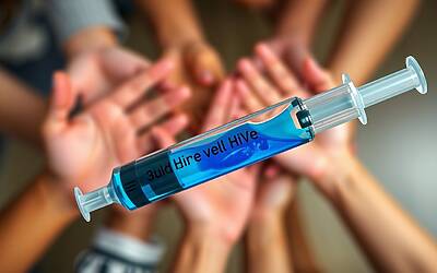 HIV: iniezioni innovative dimezzano il rischio di infezione al 96%