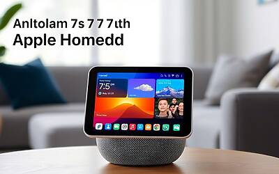 HomePod con display innovativo da 7 pollici per un'esperienza sonora unica
