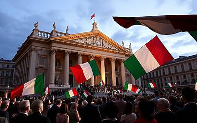 Liliana Segre protagonista della serata alla Scala con l'inno nazionale in apertura