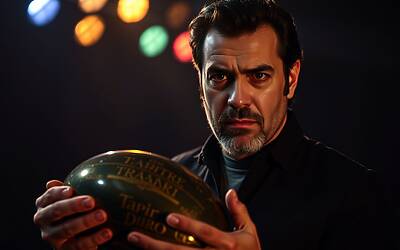 Mariotto spiega il Tapiro ricevuto da Striscia nel backstage di Ballando