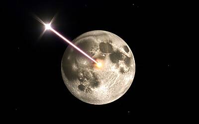 Meteoriti colpiscono la Luna in un video straordinario di un astronomo giapponese