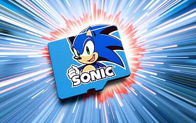 MicroSD ispirate a Sonic the Hedgehog: velocità e design straordinario per i fan