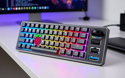 Raspberry Pi 500, scopri il computer integrato nella tastiera per ogni esigenza