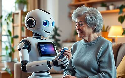Robot per anziani: come la tecnologia migliora la vita quotidiana e l'assistenza