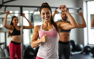 Sabrina Salerno riprende gli allenamenti in palestra dopo la radioterapia