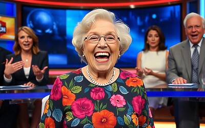 Signora sorprende tutti perdendo la dentiera in diretta su Mattino 4, il video diventa subito virale