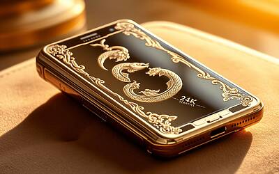 Smartphone di lusso: scopri il tri-fold in oro da 18.200 dollari