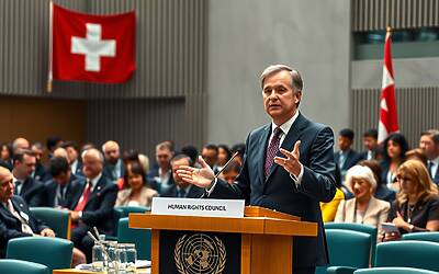 Svizzera guida il Consiglio per i Diritti Umani delle Nazioni Unite nel futuro