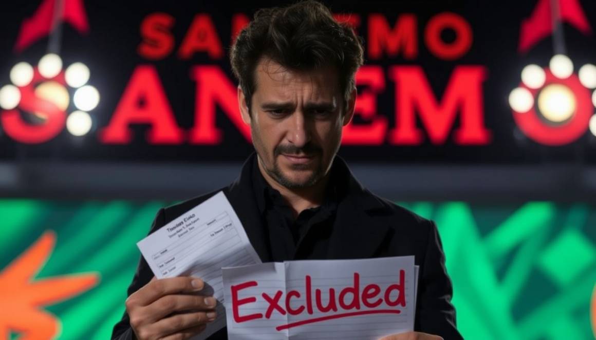 Tommaso Paradiso reazione negativa per esclusione dalla lista di Sanremo