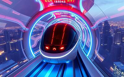 Treno maglev in Cina: al via il progetto per velocità record di 1000 km/h