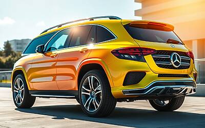 Vernice solare Mercedes per migliorare l'autonomia dei veicoli elettrici innovativi