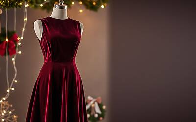 Vestirsi elegantemente in casa per la Vigilia e il pranzo natalizio