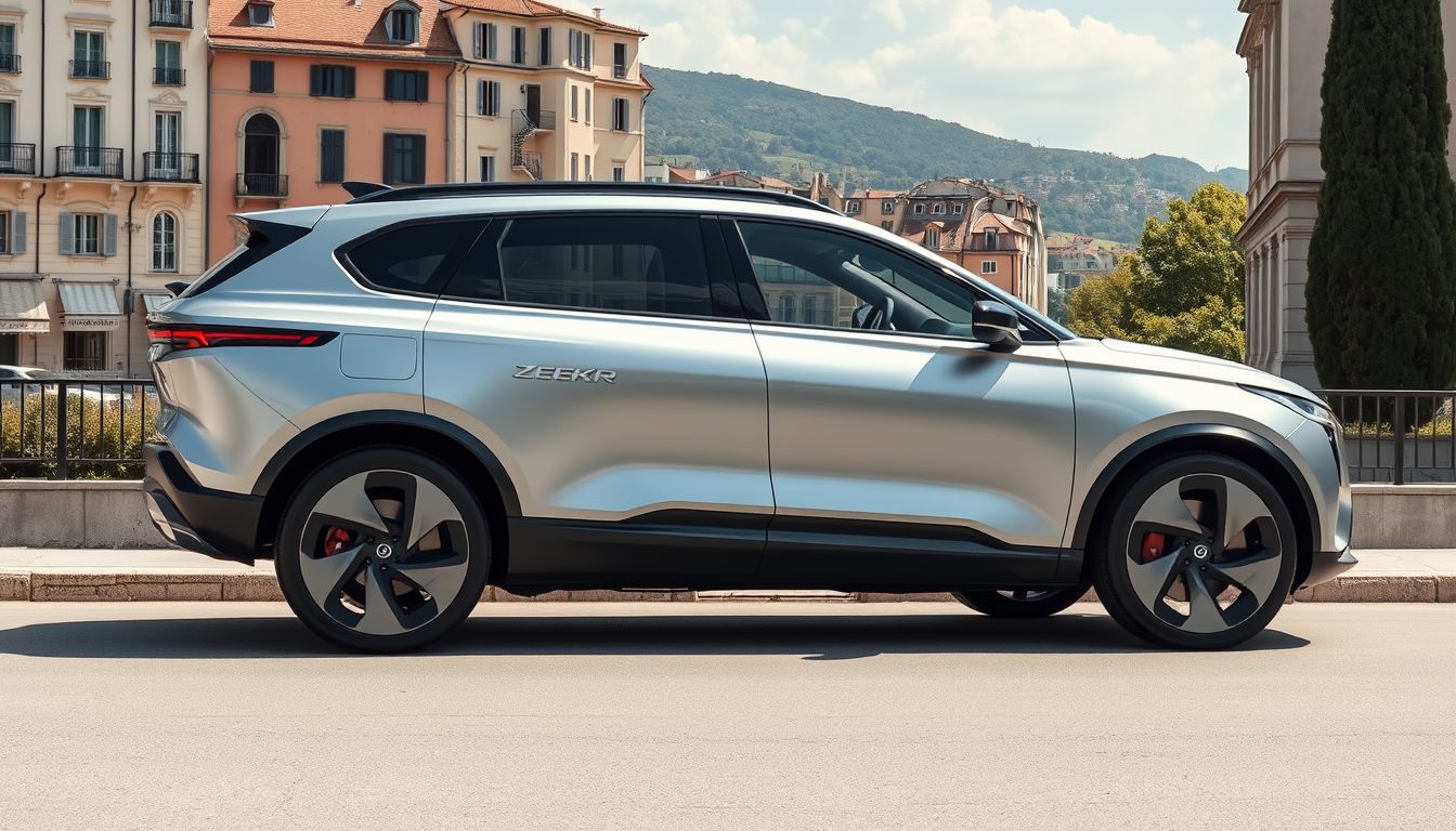 Zeekr 7X: il nuovo SUV elettrico si espande nel mercato europeo