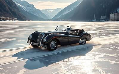 Automobilismo su ghiaccio: la magia di St. Moritz e la sua tradizione unica