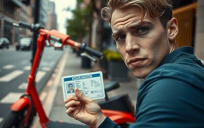 Monopattino e patente: i rischi di perdere il documento per sgarri in strada