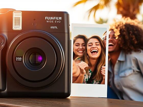 Nuova fotocamera istantanea Fujifilm con obiettivo ultra grandangolare per scatti straordinari