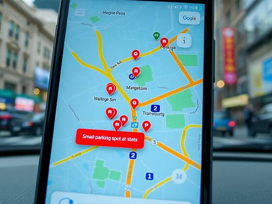 Nuove funzioni di Google Maps per trovare facilmente piccoli parcheggi nelle città