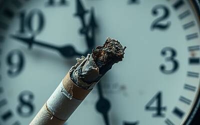 Ogni sigaretta sottrae tempo prezioso alla tua vita quotidiana